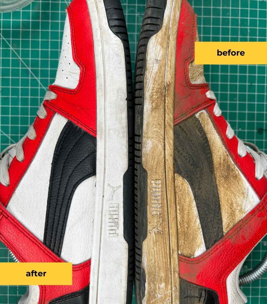 before after shoe cleaner 2